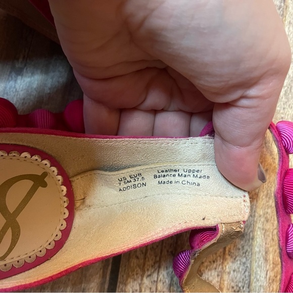 Sam Edelman Women's Addison Suede High-Heel Ankle Strap Sandals size 7.5 - Picture 8 of 9